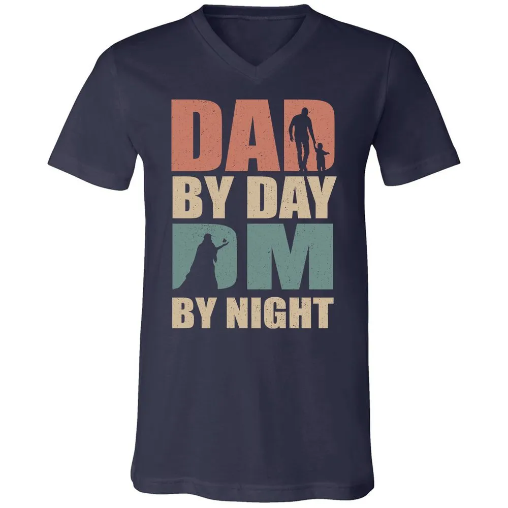 Dad By Day DM By Night - Navy - 2