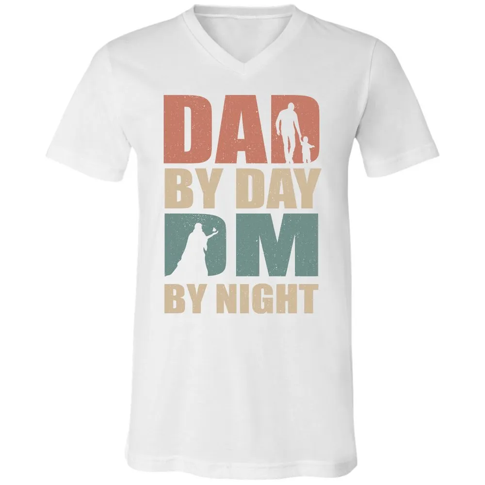 Dad By Day DM By Night - White - 5