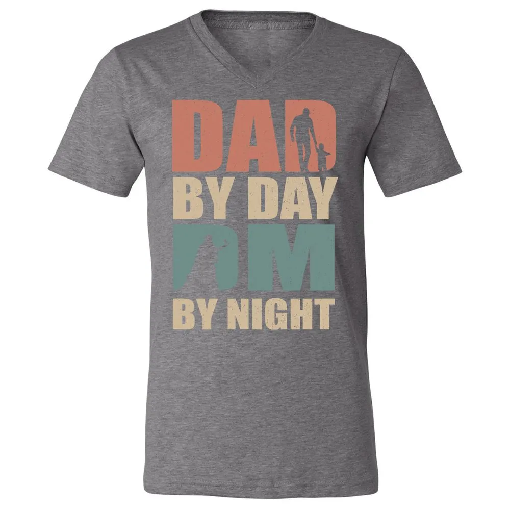 Dad By Day DM By Night - Deep Heather - 13