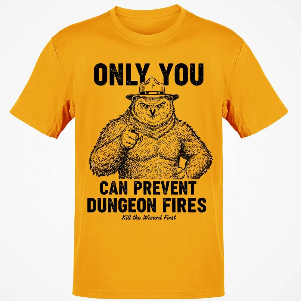 Only You Can Prevent Dungeon Fires - Gold - 4