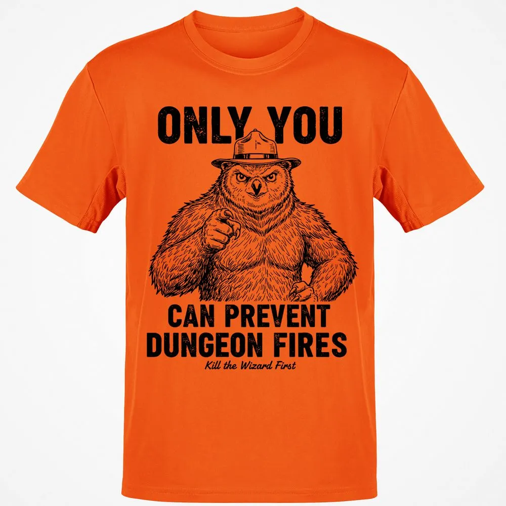 Only You Can Prevent Dungeon Fires - Orange - 8