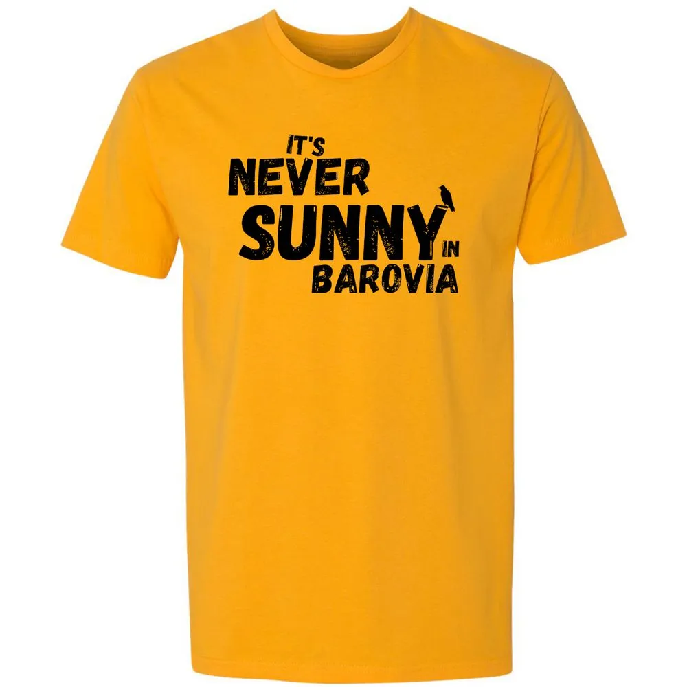 It's Never Sunny In Barovia Premium Unisex T-Shirt - Gold - 12