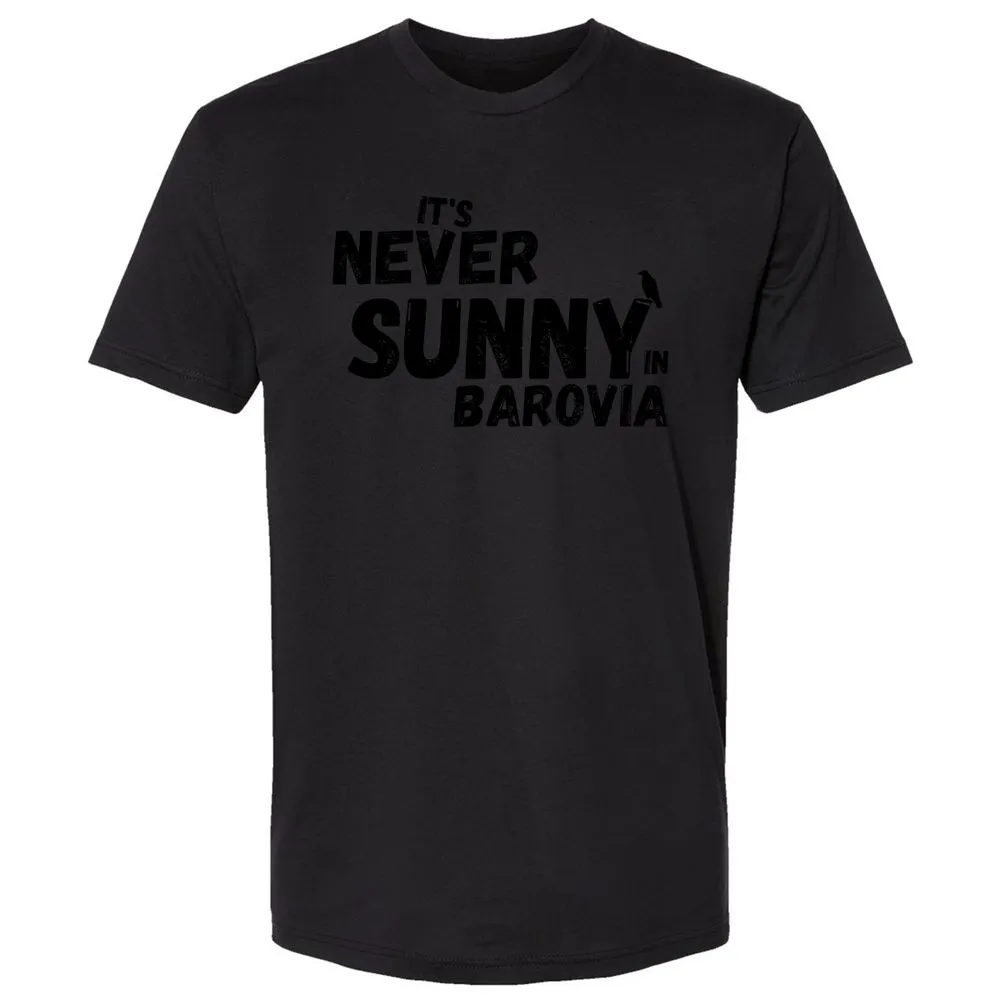 It's Never Sunny In Barovia Premium Unisex T-Shirt - Black - 16