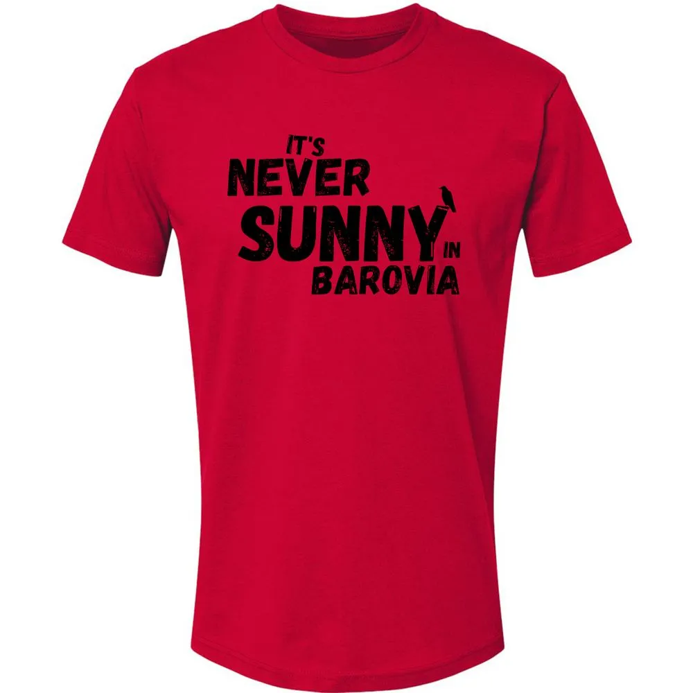 It's Never Sunny In Barovia Premium Unisex T-Shirt - Red - 6