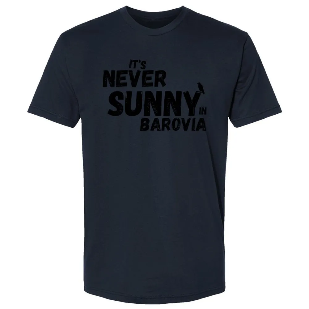 It's Never Sunny In Barovia Premium Unisex T-Shirt - Midnight Navy - 14