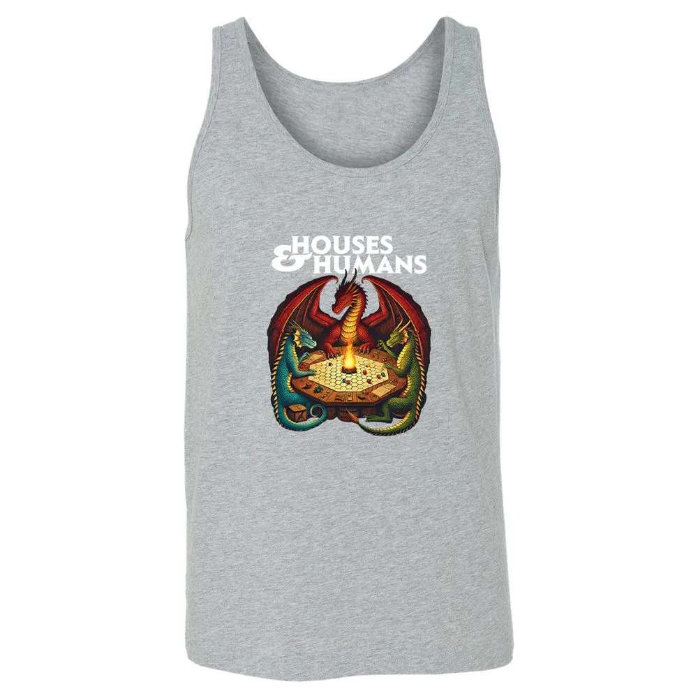 Houses & Humans Unisex Jersey Tank - Athletic Heather - 4