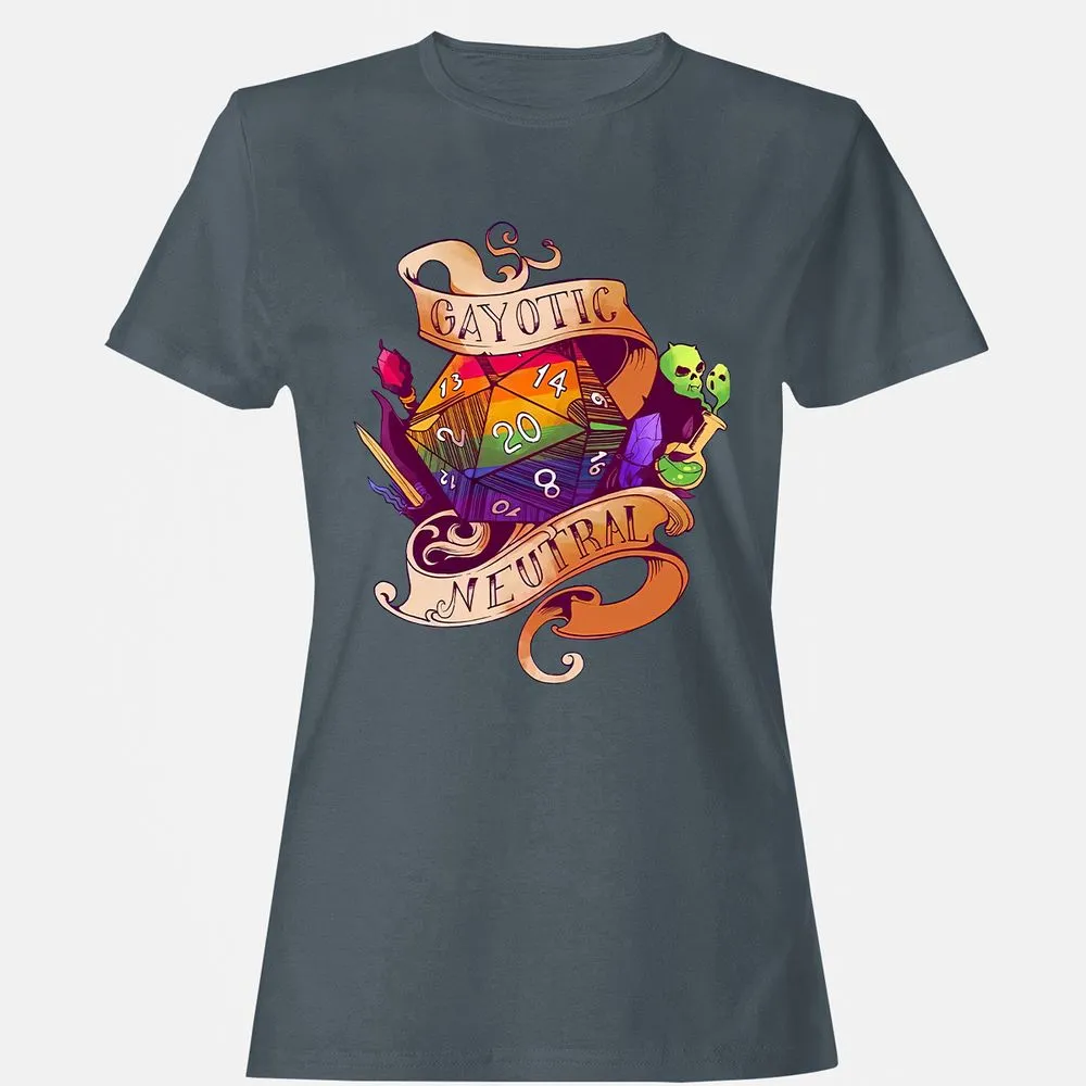 Gayotic Neutral Women's T-Shirt - Charcoal - 3