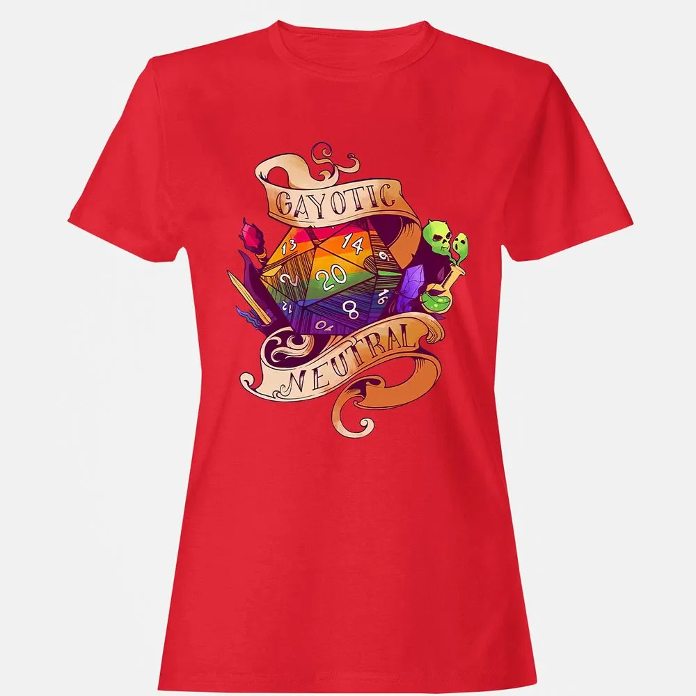 Gayotic Neutral Women's T-Shirt - Red - 13