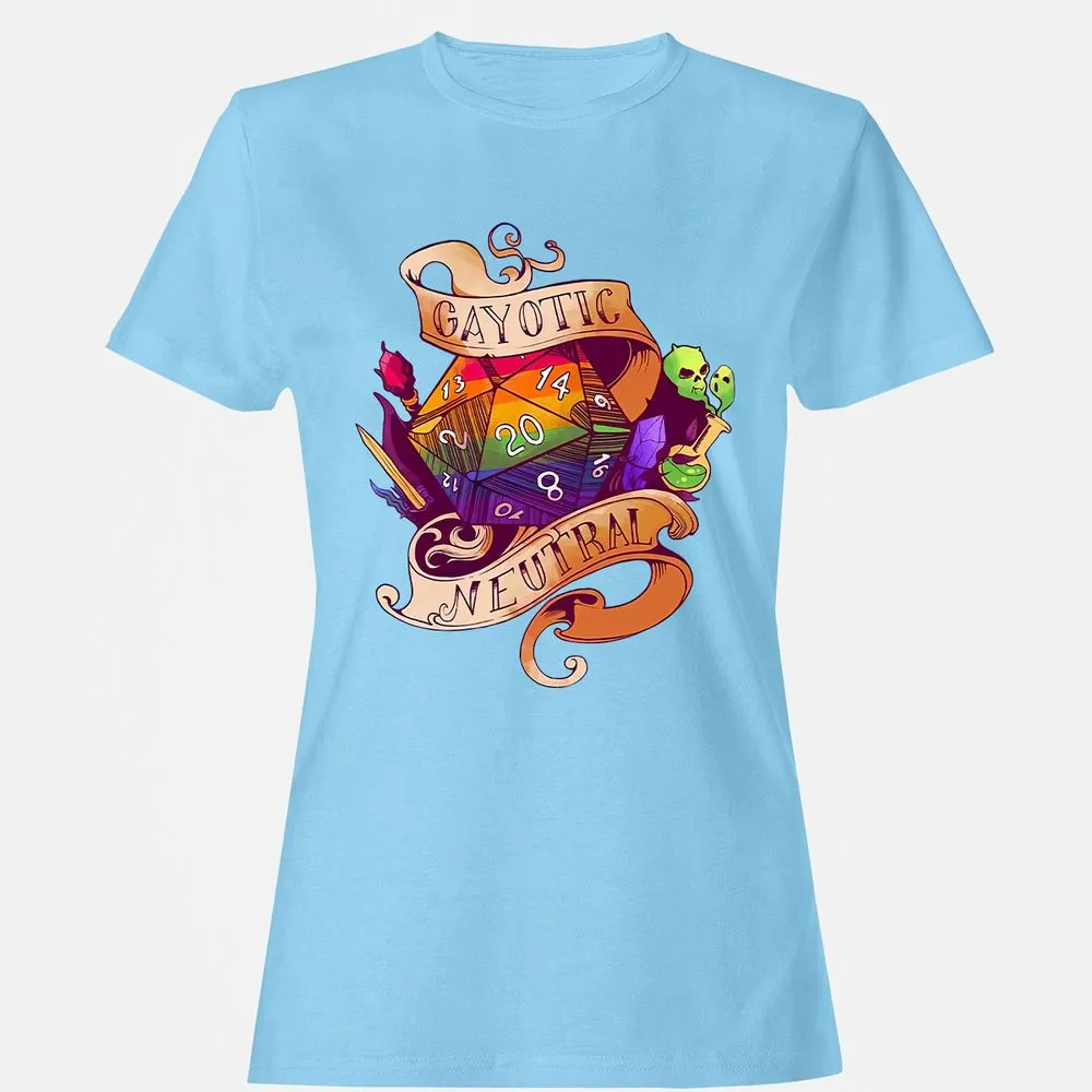 Gayotic Neutral Women's T-Shirt - Light Blue - 8