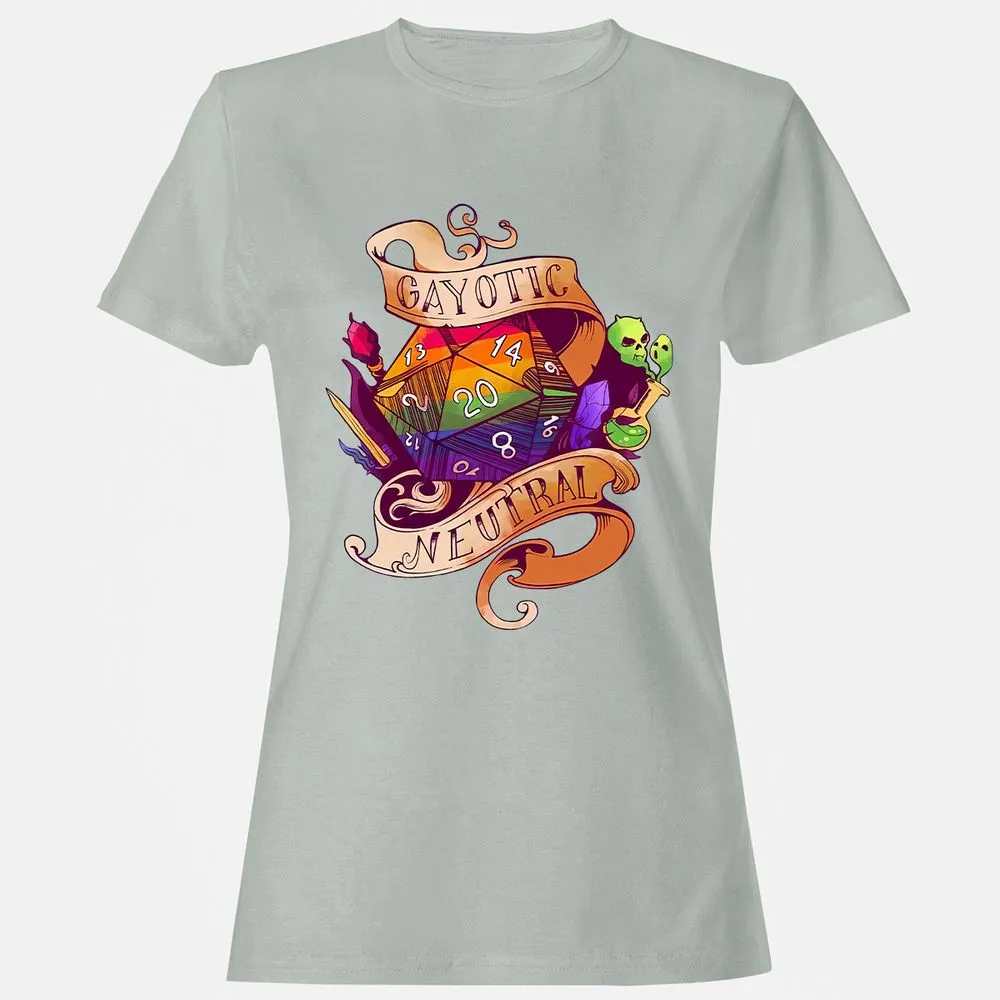 Gayotic Neutral Women's T-Shirt - Ash - 2