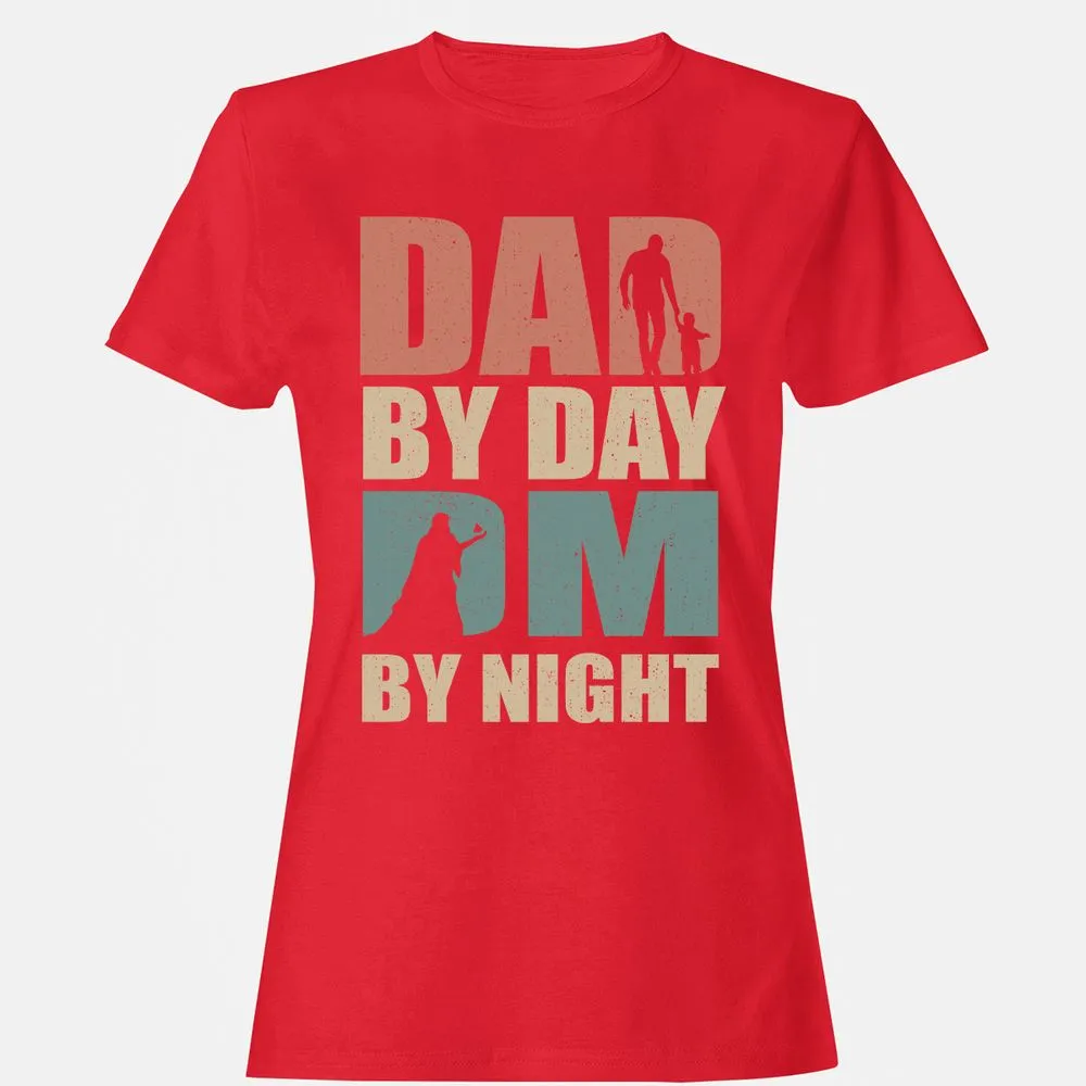 Dad By Day DM By Night - Red - 13