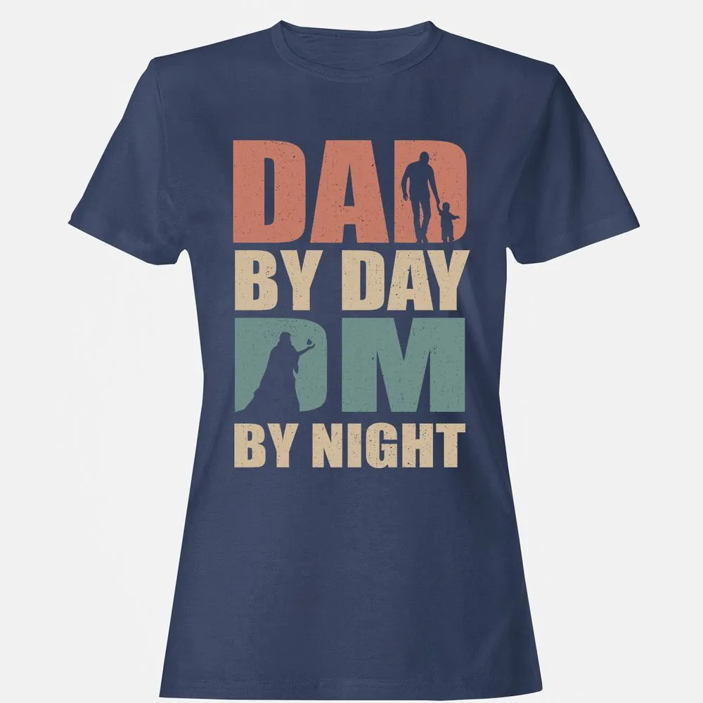 Dad By Day DM By Night - Navy - 10