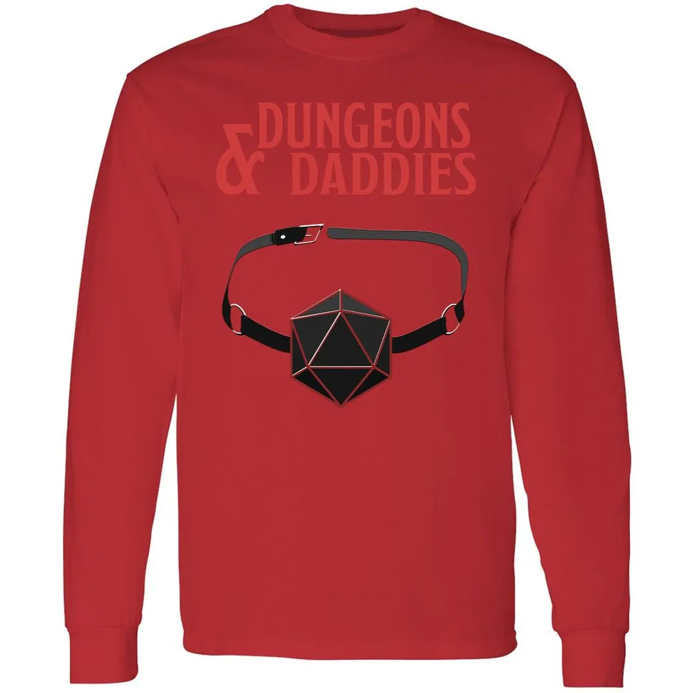 Dungeons And Daddies Long Sleeve T-Shirt - Red - 14