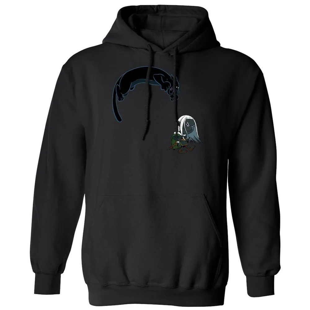 Drizzt And Guenhwyvar Classic Unisex Hoodie - Black - 11