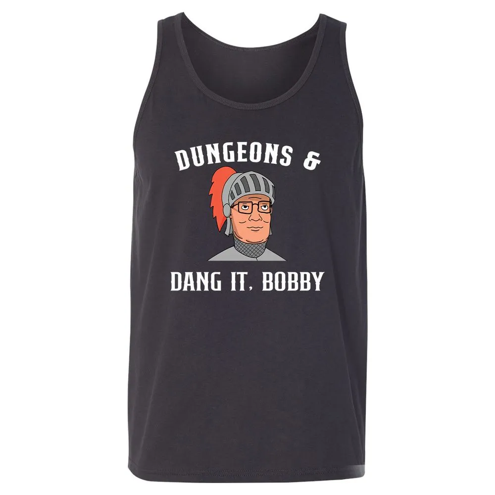 Dang It Bobby Unisex Jersey Tank - Dark Grey - 7