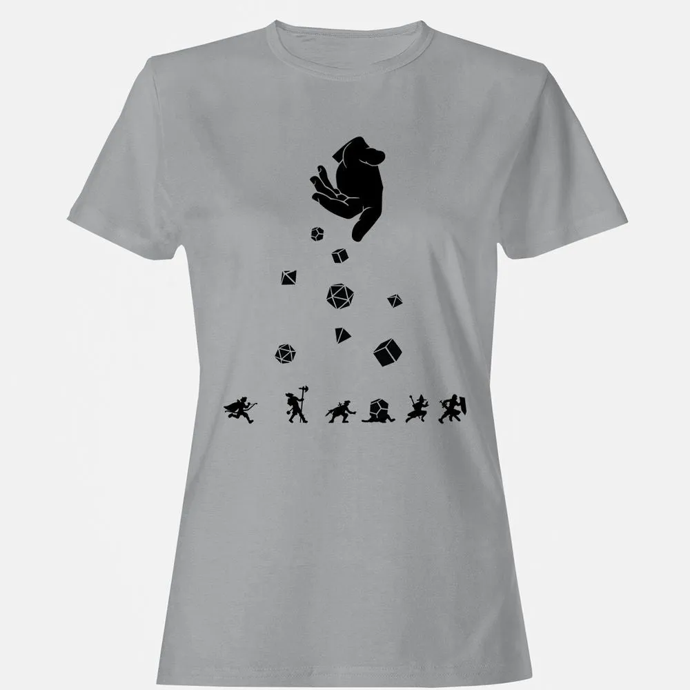 Rocks Fall, Everyone Dice Women's T-Shirt - Sport Grey - 15