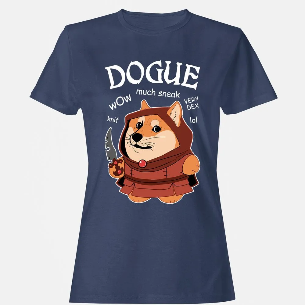 Dogue Class Women's T-Shirt - Navy - 10