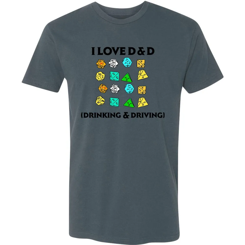 Drinking & Driving Premium Unisex T-Shirt - Indigo - 15