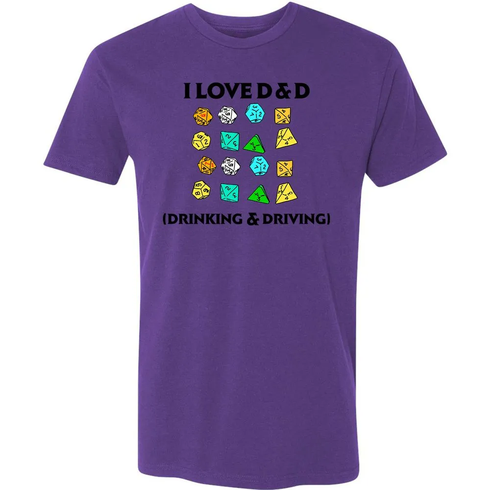 Drinking & Driving Premium Unisex T-Shirt - Purple Rush - 7