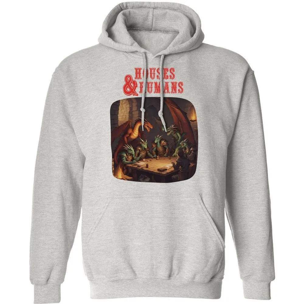 Houses And Humans Classic Unisex Hoodie - Ash - 2