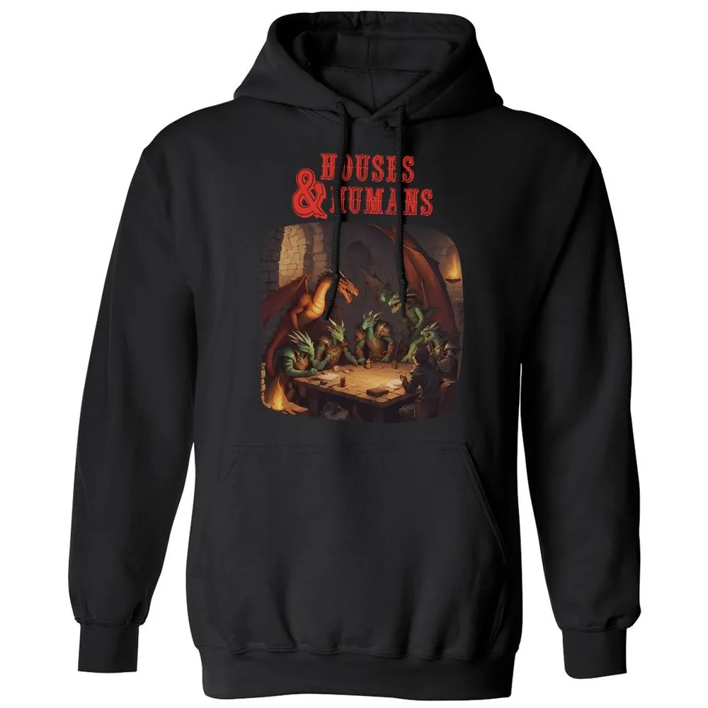 Houses And Humans Classic Unisex Hoodie - Black - 11