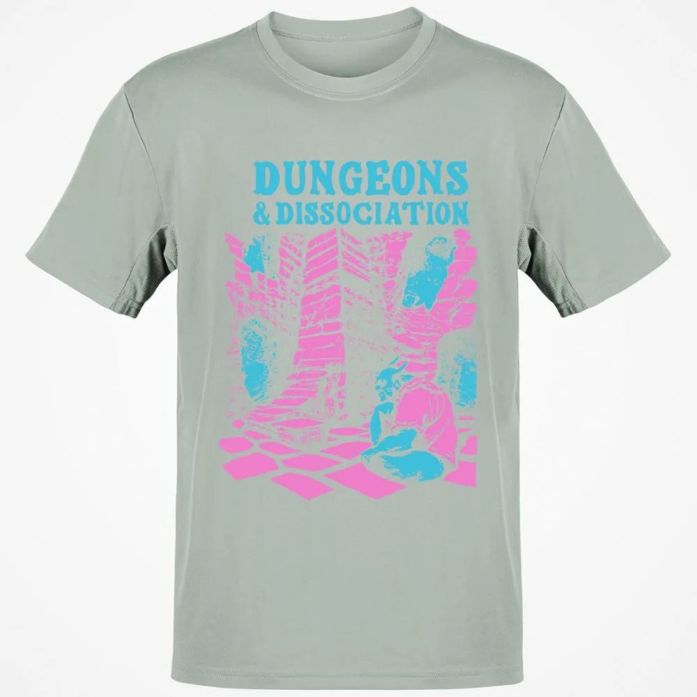 Dungeons And Dissociation Classic Unisex T-Shirt - Ash - 2