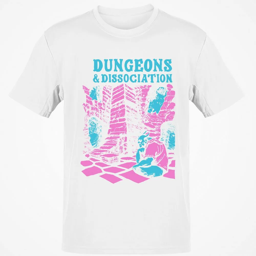 Dungeons And Dissociation Classic Unisex T-Shirt - White - 12
