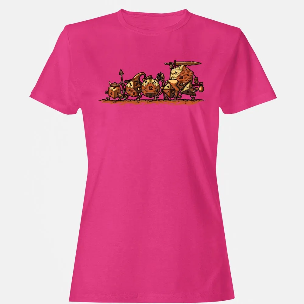 Fellowship Of The Dices Women's T-Shirt - Heliconia - 6