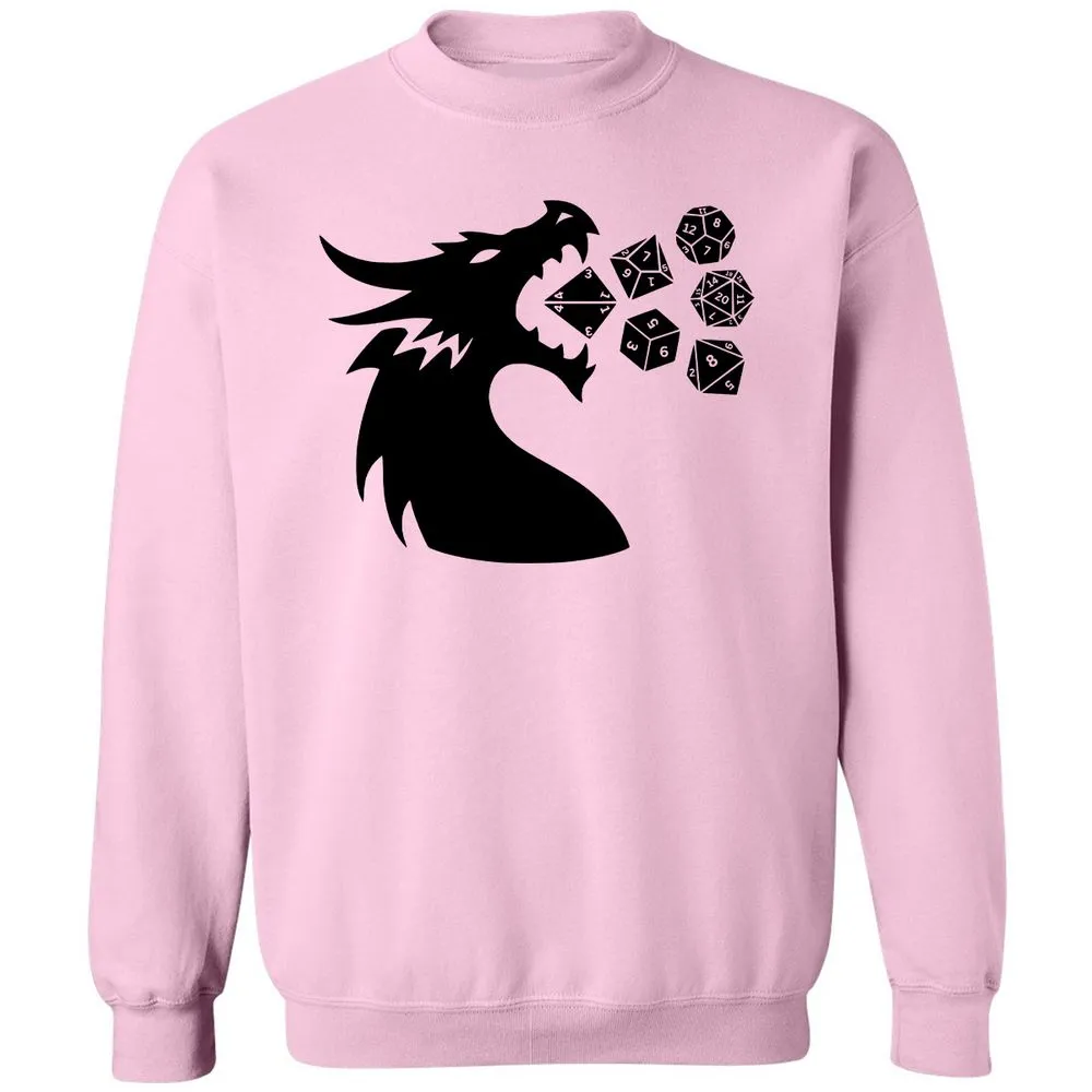 Pac And Dragon Classic Unisex Sweatshirt - Light Pink - 3
