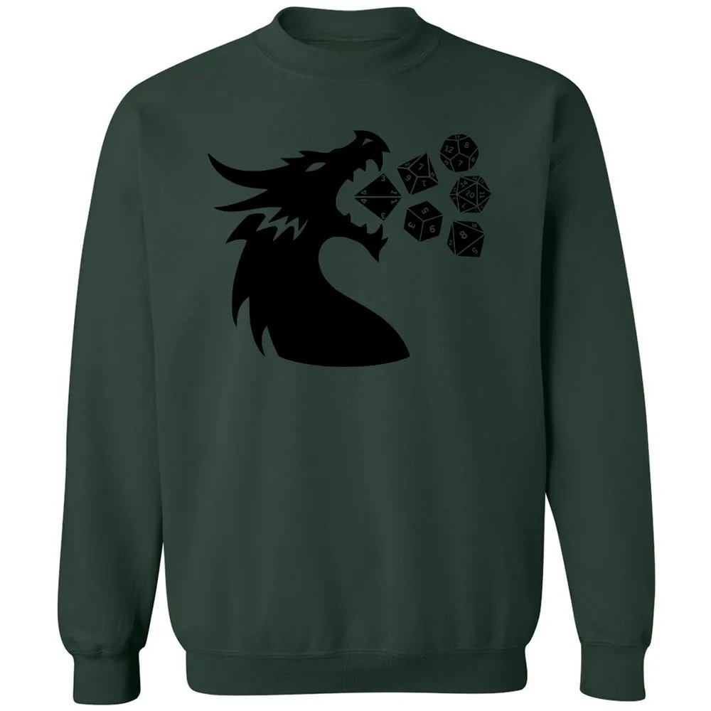 Pac And Dragon Classic Unisex Sweatshirt - Forest Green - 4