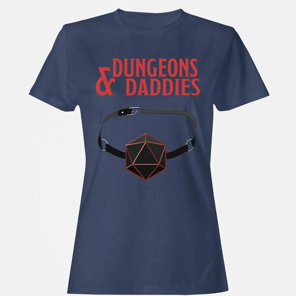Dungeons And Daddies Women's T-Shirt - Navy - 10