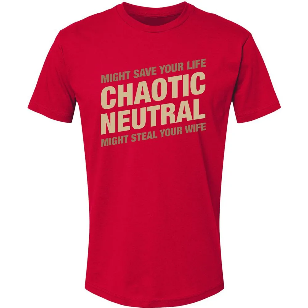 Might Save Your Life Might Steal Your Wife Premium Unisex T-Shirt - Red - 6