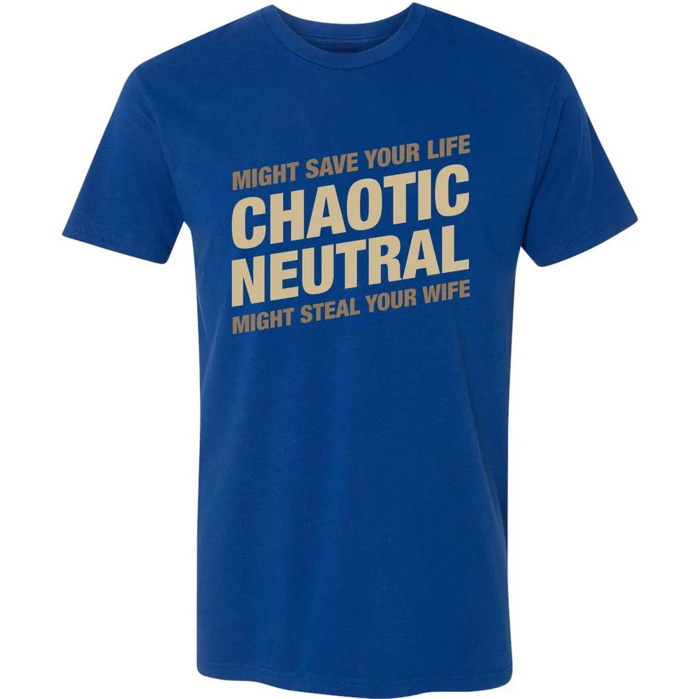 Might Save Your Life Might Steal Your Wife Premium Unisex T-Shirt - Royal - 10