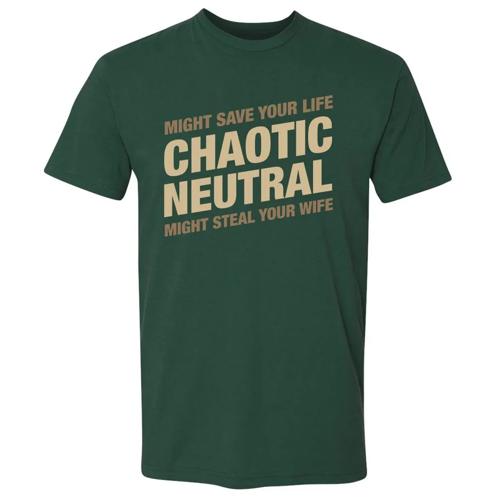 Might Save Your Life Might Steal Your Wife Premium Unisex T-Shirt - Forest Green - 13