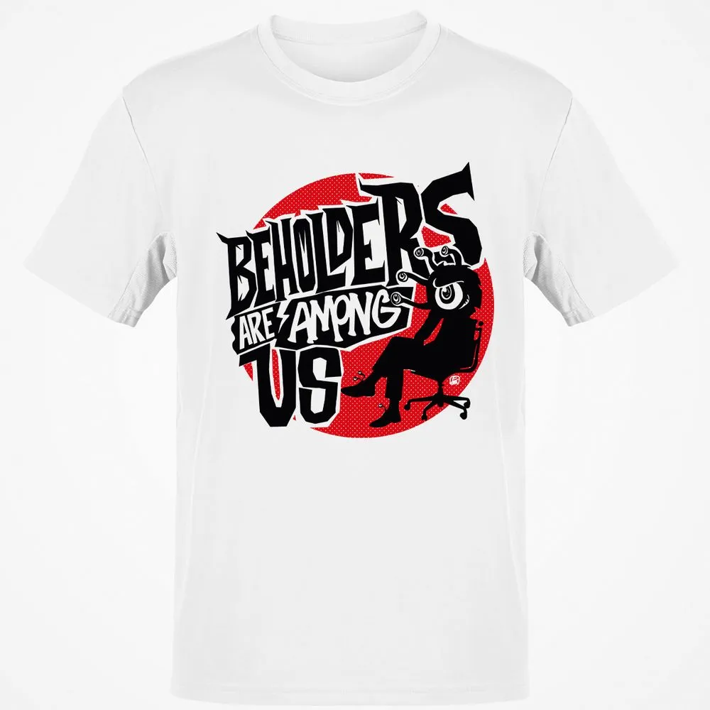 Beholders Are Among Us Classic Unisex T-Shirt - White - 1