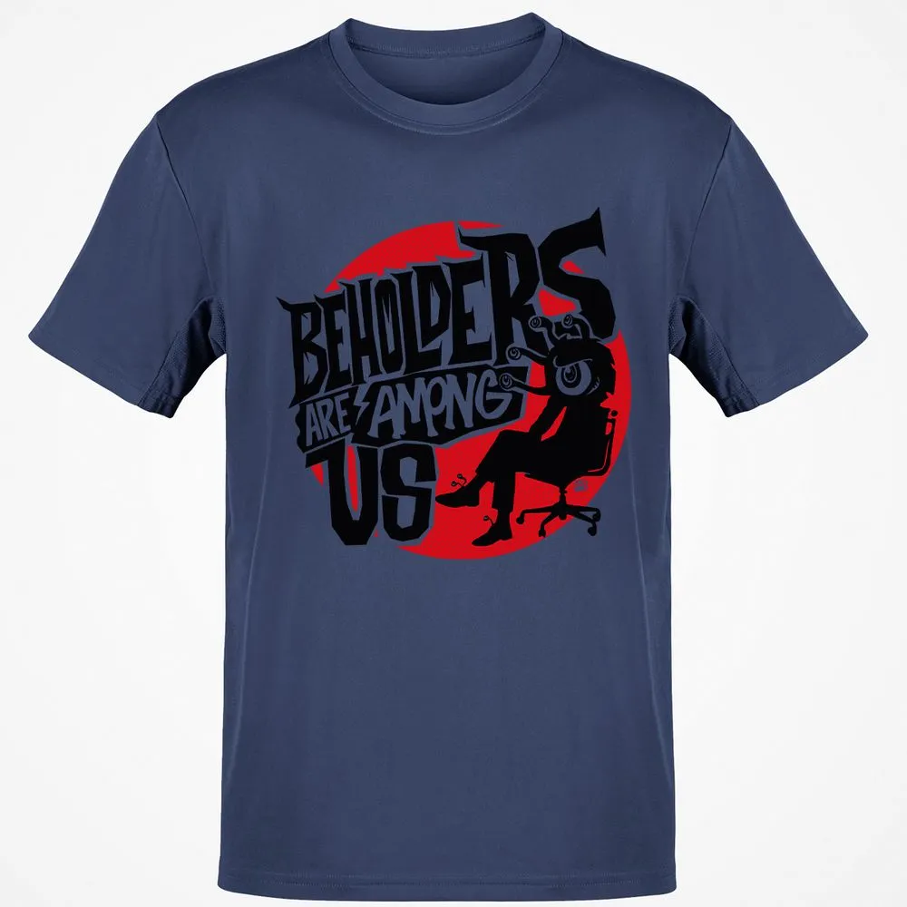 Beholders Are Among Us Classic Unisex T-Shirt - Navy - 7