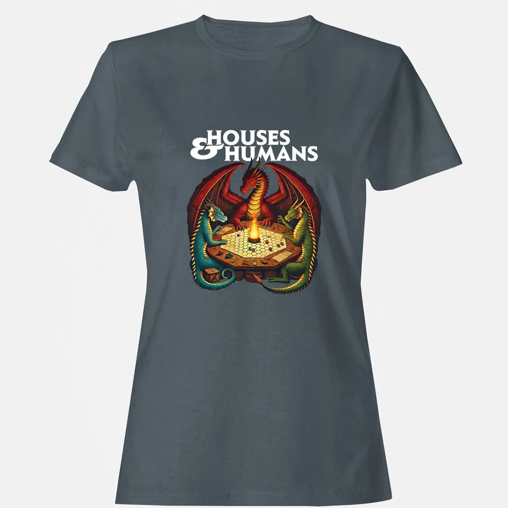 Houses & Humans Women's T-Shirt - Charcoal - 3