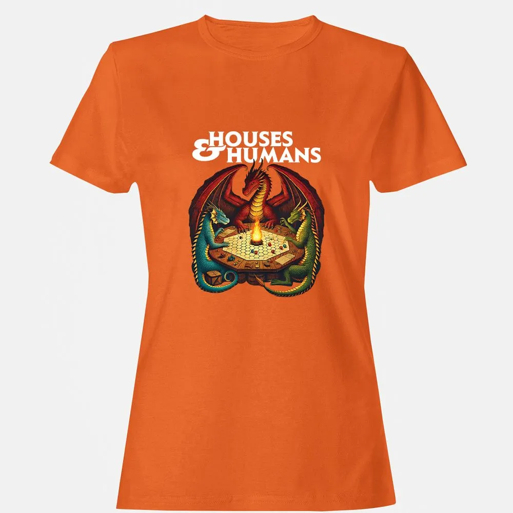 Houses & Humans Women's T-Shirt - Orange - 11