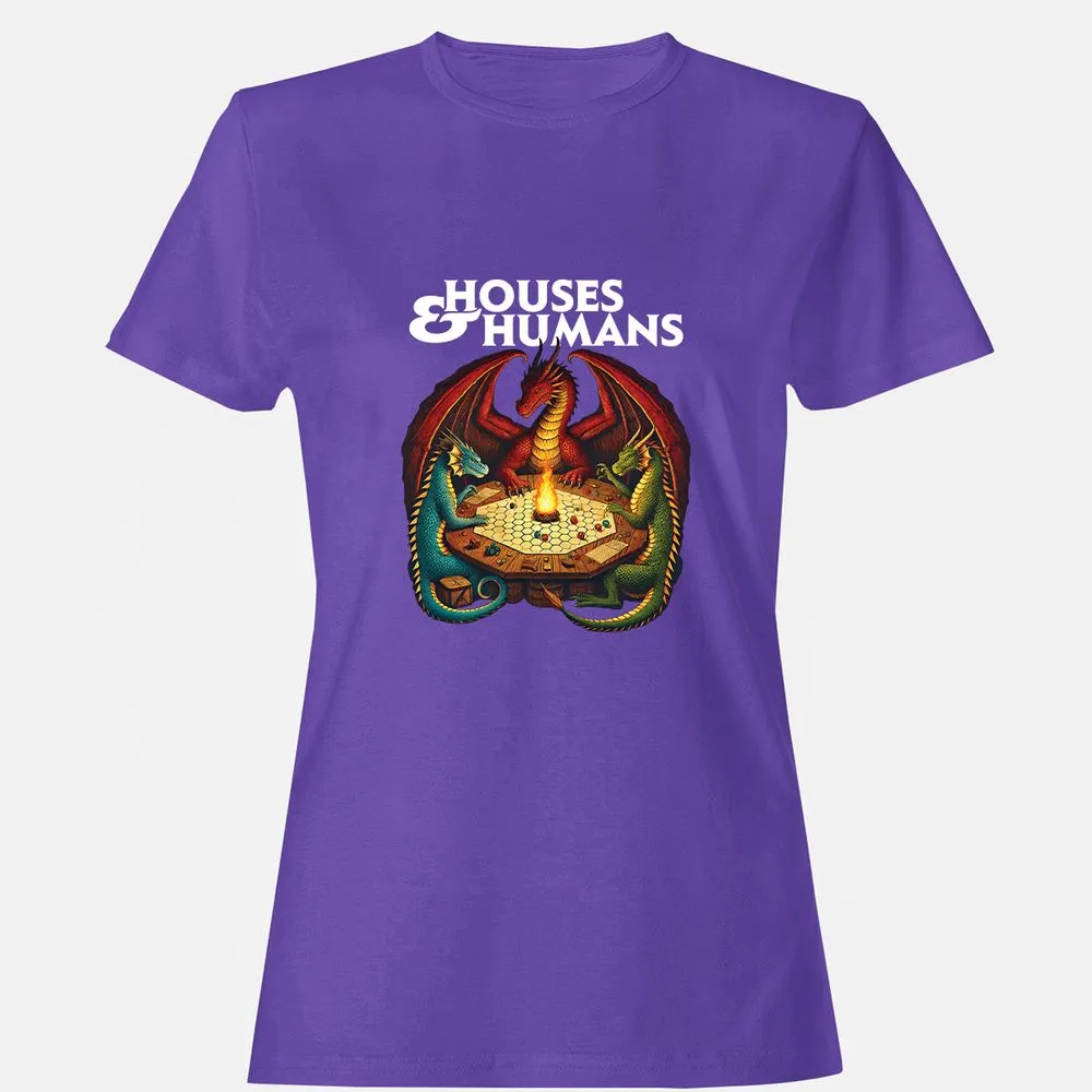 Houses & Humans Women's T-Shirt - Purple - 12