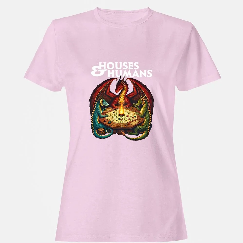 Houses & Humans Women's T-Shirt - Light Pink - 9