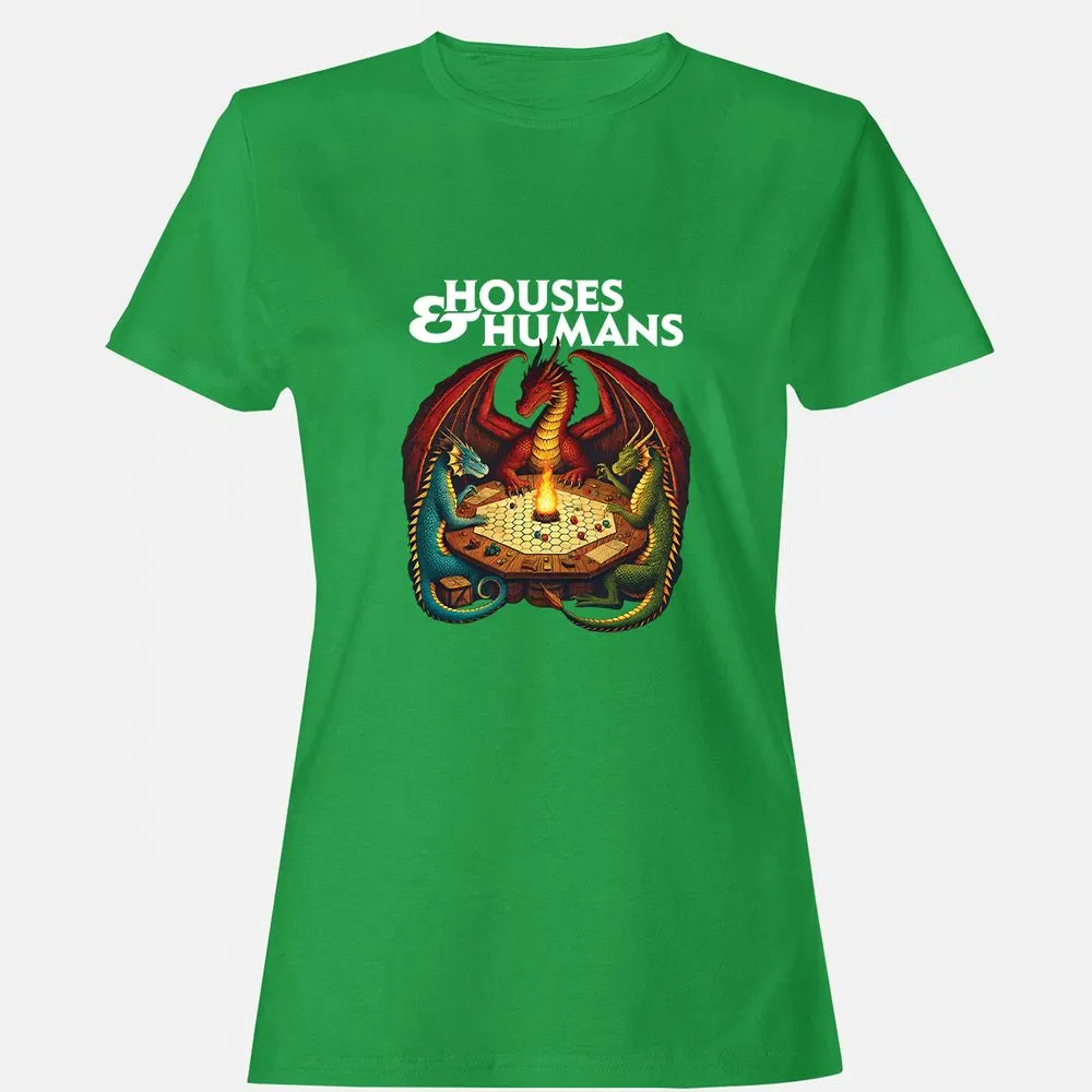 Houses & Humans Women's T-Shirt - Irish Green - 7