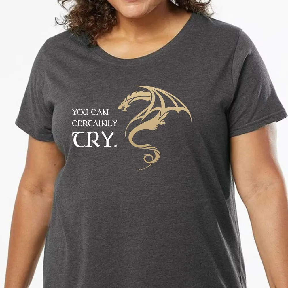 You Can Certainly Try Ladies Curvy Jersey - model - 0