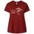 You Can Certainly Try Ladies Curvy Jersey - Cardinal - 10