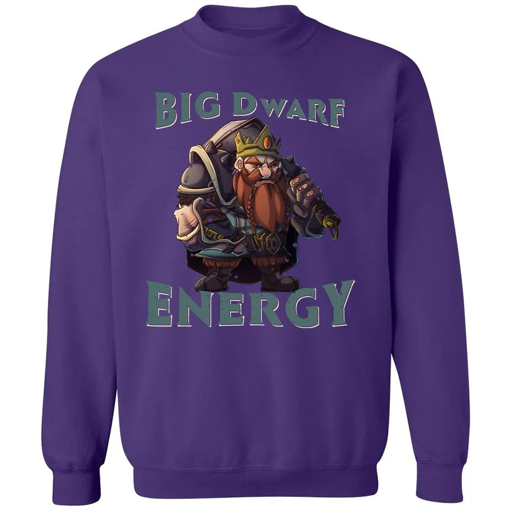 Big Dwarf Energy Classic Unisex Sweatshirt - Purple - 6