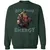 Big Dwarf Energy Classic Unisex Sweatshirt - Forest Green - 4