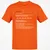 Nurse Stats Classic Unisex T-Shirt - Orange - 8