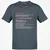 Nurse Stats Classic Unisex T-Shirt - Charcoal - 3