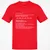 Nurse Stats Classic Unisex T-Shirt - Red - 10