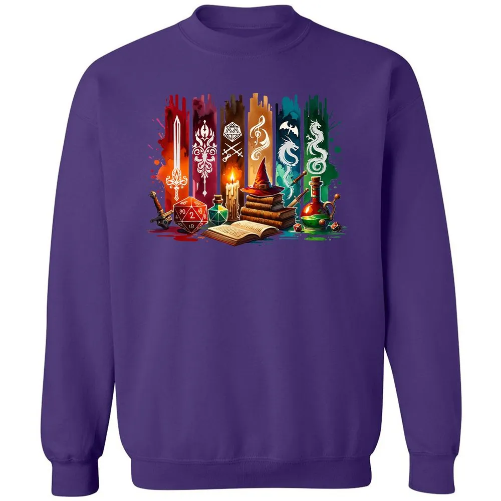DnD Classes Classic Unisex Sweatshirt - Purple - 6