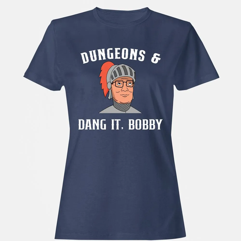 Dang It Bobby Women's T-Shirt - Navy - 10